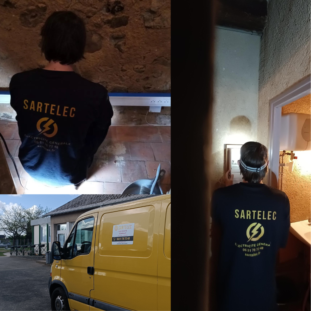 Interventions et dépannage réalisés par Sartelec